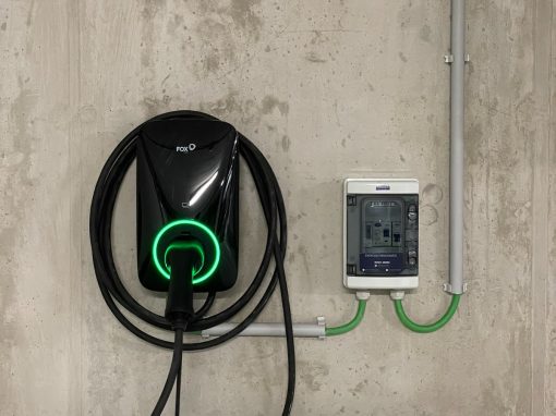 Instalação de carregador V.Elétrico