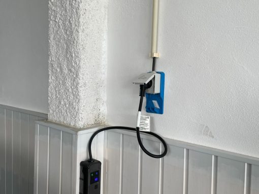 Instalação de carregador V.Elétrico