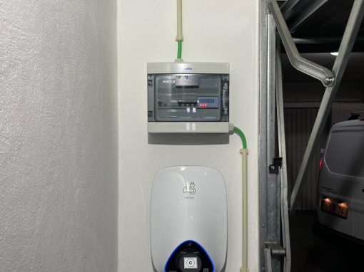 Instalação de carregador V.Elétrico