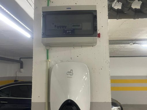 Instalação de carregador V.Elétrico
